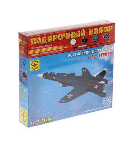 Конструктор Моделист Российский истребитель С-37 Беркут