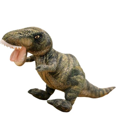 Мягкая игрушка Super01 Динозавр Динозавр 45 см цвет: зеленый