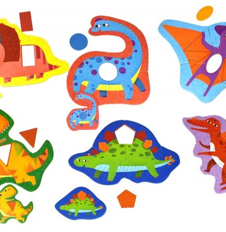 Tooky Toy Первый пазл Динозавры