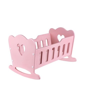 Миниатюра фотографии Кроватка для куклы rodent kids «mommy» розовая 45 х 20 х 30 см