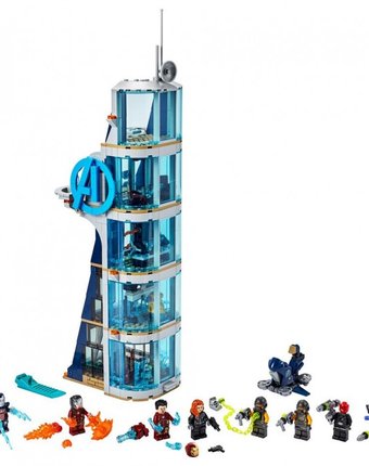 Конструктор Lego Super Heroes Marvel 76166 Лего Супер Герои Битва за башню Мстителей