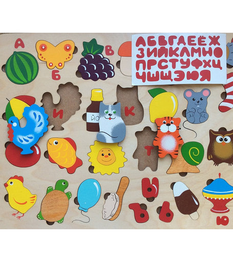 Мозаика классическая Крона Азбука в картинках