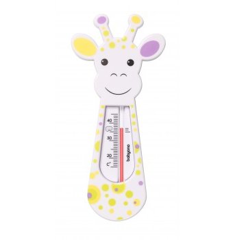 Термометр для купания BabyOno  Жирафик, цвет: белый