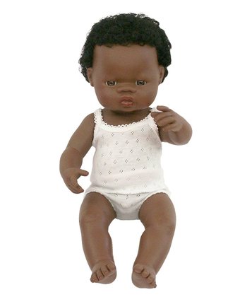 Кукла Miniland Мальчик африканец 38 см