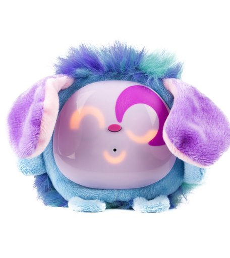 Интерактивная мягкая игрушка Tiny Furries Fluffybot Зайка Candy цвет: сиреневый