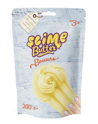 Миниатюра фотографии Слайм slime butter-slime с ароматом ванили