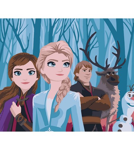 Набор для раскрашивания по номерам ФРЕЯ Любимые герои