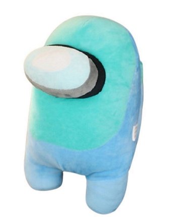 Мягкая игрушка Super01 Амонг Ас 20 см цвет: голубой