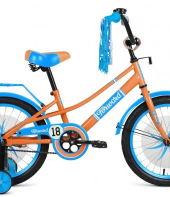 Миниатюра фотографии Велосипед двухколесный forward azure 18 2021