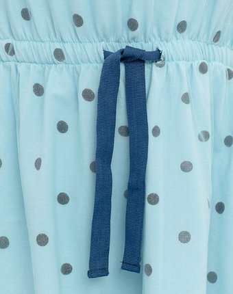 Миниатюра фотографии Голубое платье button blue