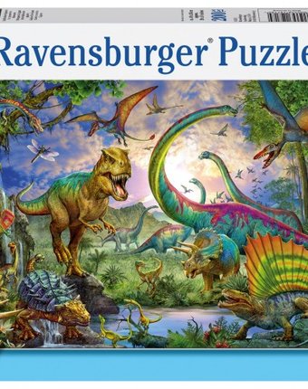 Ravensburger Пазл Мир динозавров 200 элементов