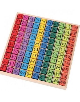 Миниатюра фотографии Развивающая игрушка mapacha таблица умножения