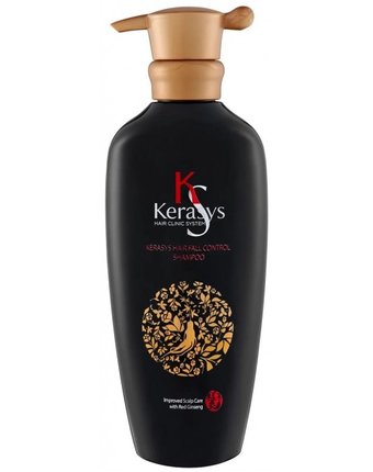 Миниатюра фотографии Kerasys шампунь для волос с экстрактом красного женьшеня от выпадения волос 400 мл