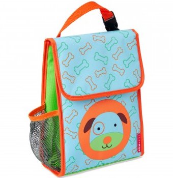 Миниатюра фотографии Детская сумочка для ланч-бокса skip hop zoo "собака"