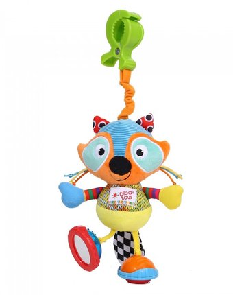 Подвесная игрушка Biba Toys мягкая на прищепке Крошка енот