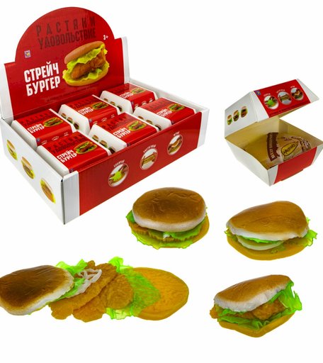 Игрушка 1Toy Стрейчбургер