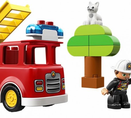 Конструктор Lego Duplo 10901 Town Пожарная машина (21 деталь)