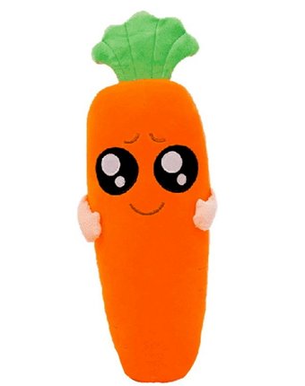 Мягкая игрушка Super01 Морковь 75 см цвет: оранжевый