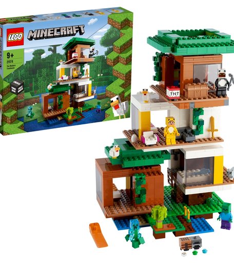Конструктор LEGO Minecraft 21174 Современный домик на дереве