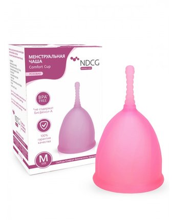Миниатюра фотографии Ndcg менструальная чаша comfort cup размер m