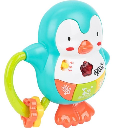 Развивающая игрушка Игруша Пингвин с красным клювом