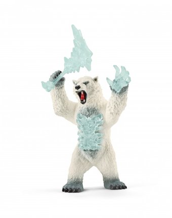Миниатюра фотографии Schleich фигурка снежный медведь с оружием