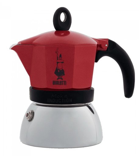 Bialetti Гейзерная кофеварка Moka Induction 6 порций