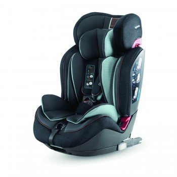 Автокресло Inglesina Gemino 1.2.3 IFIX, Black, чёрный