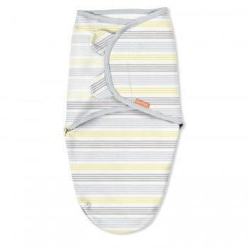 Конверт на липучке Summer Infant SwaddleMe, S/M , серый