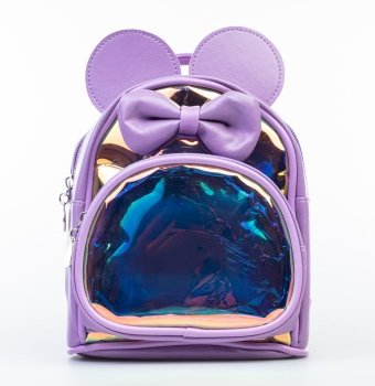 Миниатюра фотографии Рюкзак для девочки котофей, фиолетовый