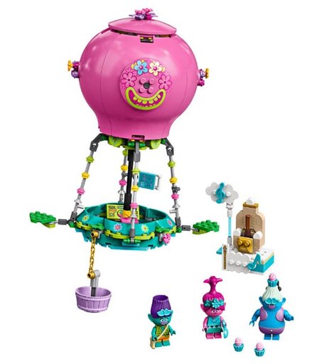 Конструктор Lego Trolls 41252 Лего Тролли Путешествие Розочки на воздушном шаре
