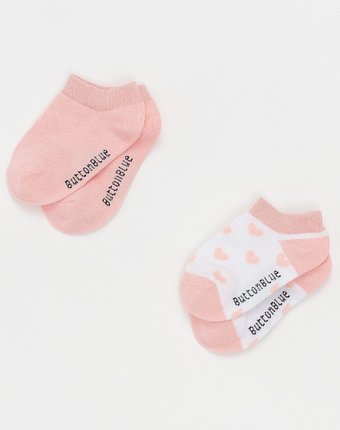 Миниатюра фотографии Розовые носки button blue