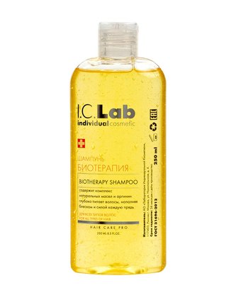 Шампунь I.C.Lab Individual cosmetic Восстановление и питание волос, 250 0.29