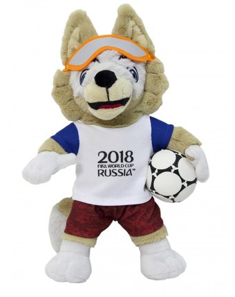 2018 FIFA World Cup Russia Мягкая игрушка Zabivaka 28 см