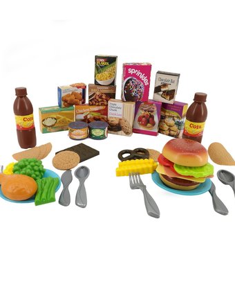 Миниатюра фотографии Игровой набор red box продукты с тарелками