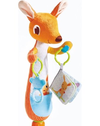 Миниатюра фотографии Развивающая игрушка tiny love кенгуру