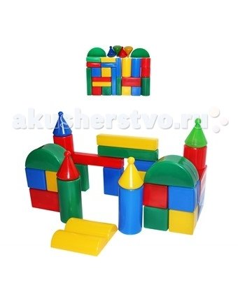 Миниатюра фотографии Развивающая игрушка свсд строительный набор блокус (31 элемент)