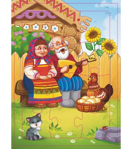 Пазл Издательство Учитель Курочка Ряба