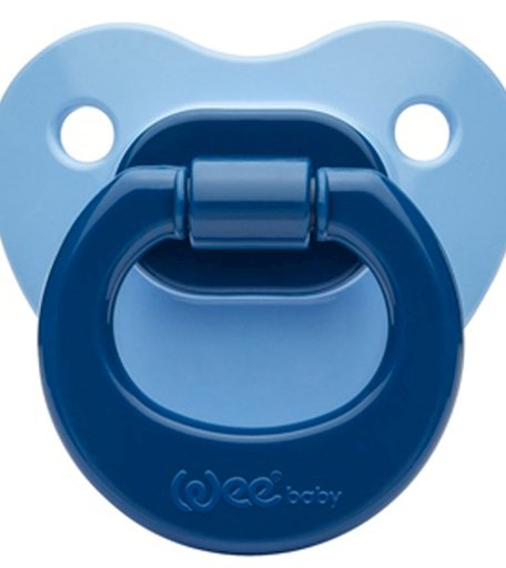 Пустышка WeeBaby Матовая силикон, 0-6 месяцев