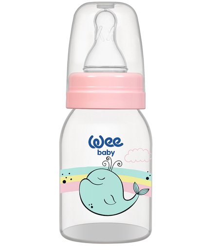 Бутылочка WeeBaby с узким горлышком Classic, с рождения, 125 мл