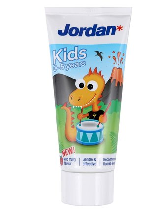 Миниатюра фотографии Детская зубная паста jordan kids 0-5, дракон шт