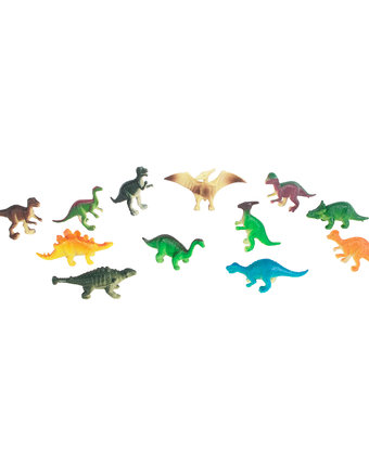Игровой набор Играем Вместе Диалоги о животных 12 динозавров 6 см