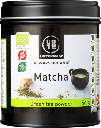 Urtekram Зеленый чай Матча органический 50 г