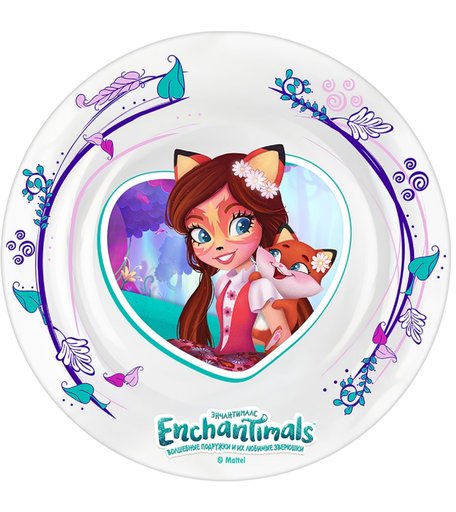 Тарелка Priority Enchantimals, с 3 лет