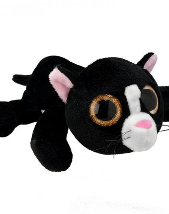 Миниатюра фотографии Мягкая игрушка wild planet чёрный кот 25 см