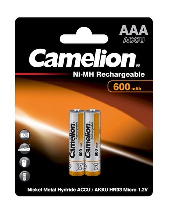 Аккумулятор Camelion NH-AAA600BP2 2