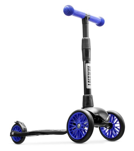 Трехколесный самокат Дерзкий Спорт детский, бесшумное шасси Super-CHASSIS