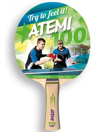 Миниатюра фотографии Atemi ракетка для настольного тенниса 100 cv