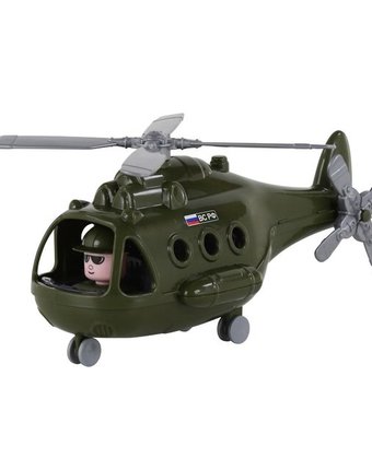 Миниатюра фотографии Военный вертолет полесье альфа альфа 29.5 см