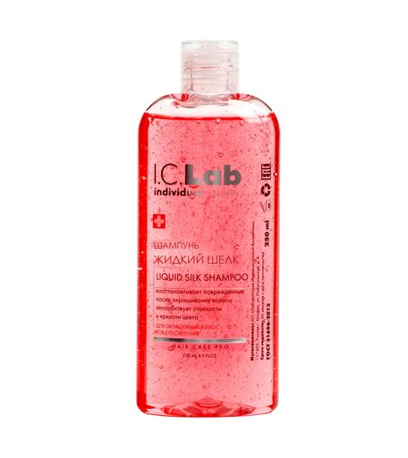 Шампунь для волос I.C.Lab Individual cosmetic Восстановление волос после окраски и химической завивки, 250 мл